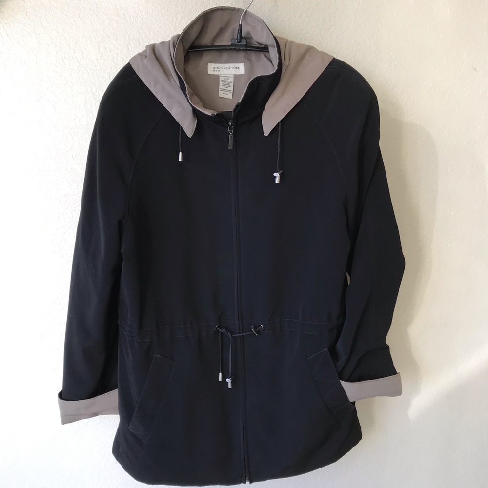 Black and khaki jacket